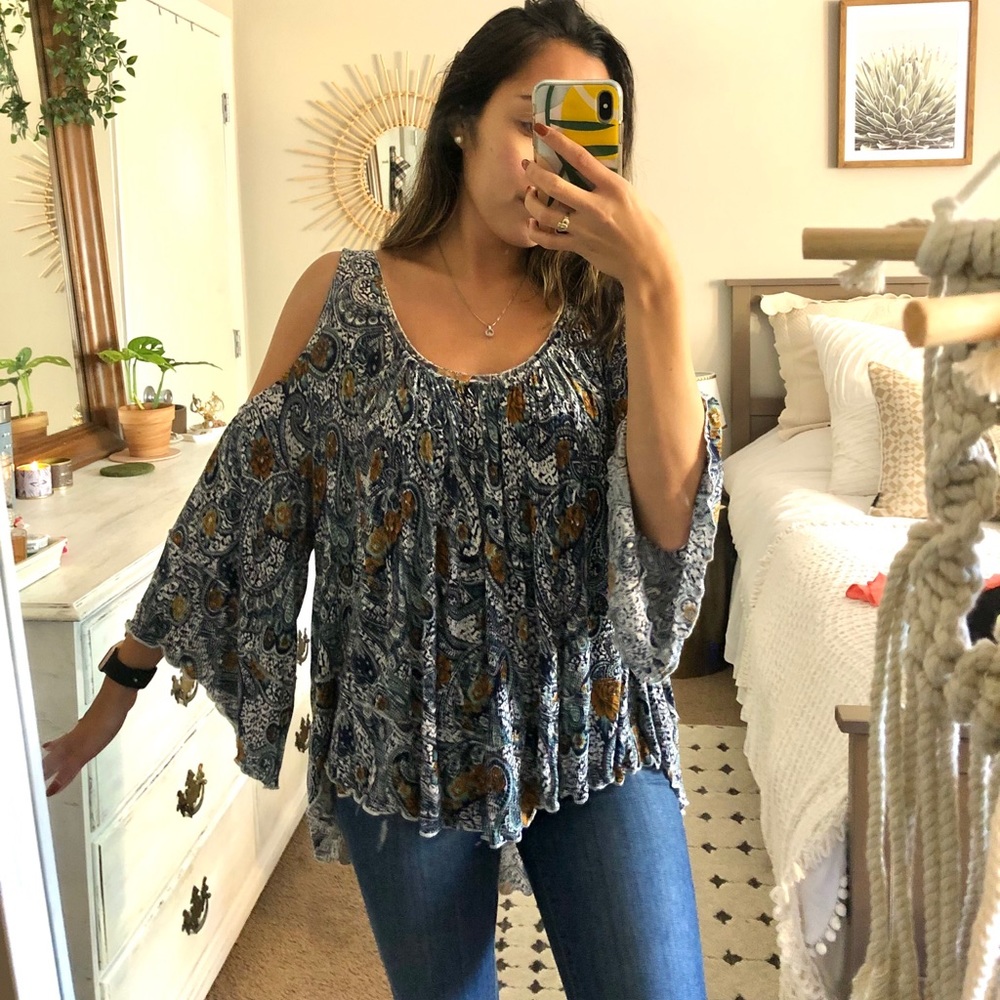 Free People off the shoulder blouse